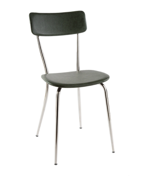 OLIVIA - Upholstered leather chair by Vela Arredamenti - view 3